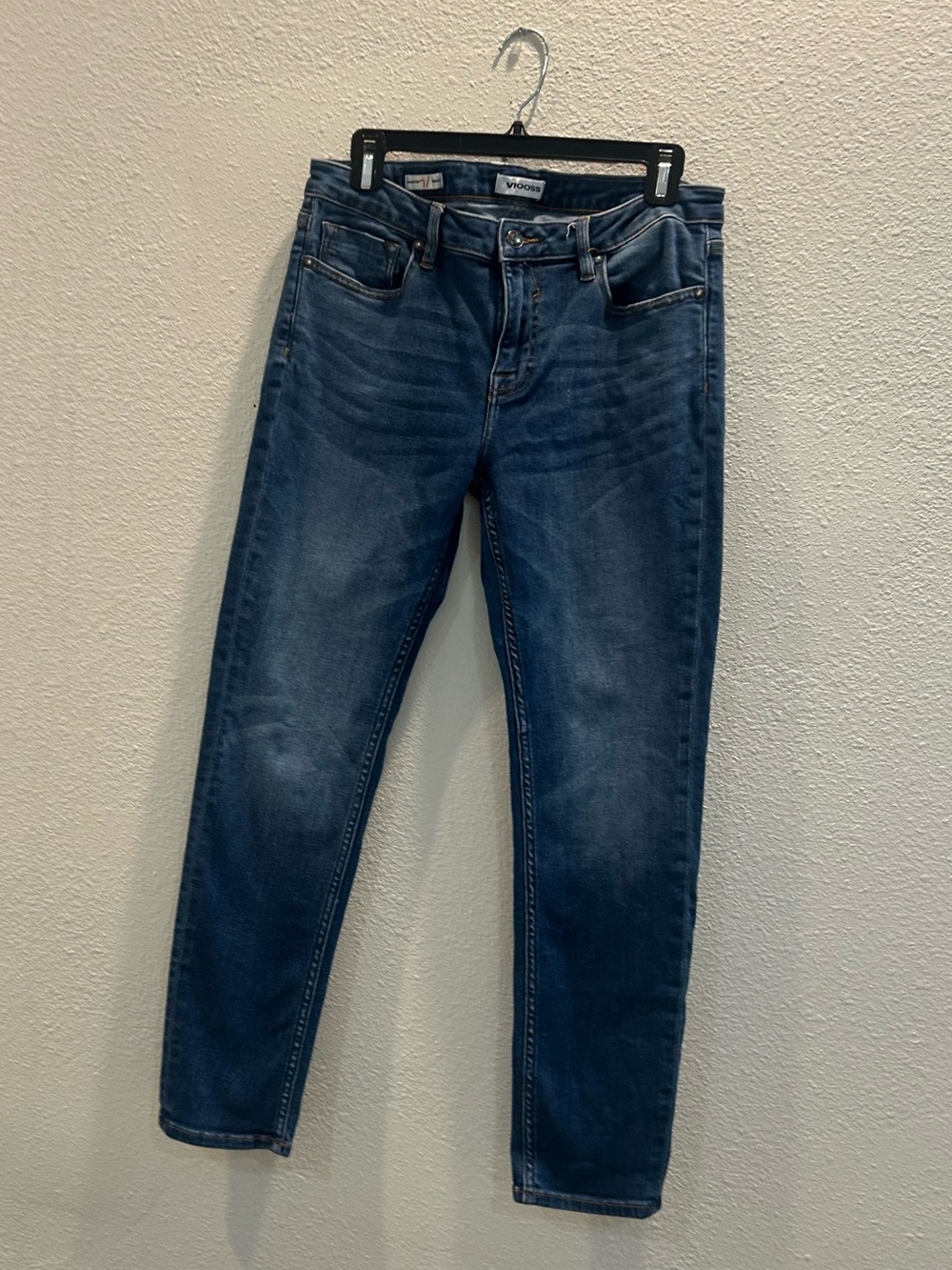 Vigoss Women’s Dark Blue Slim Fit Jeans